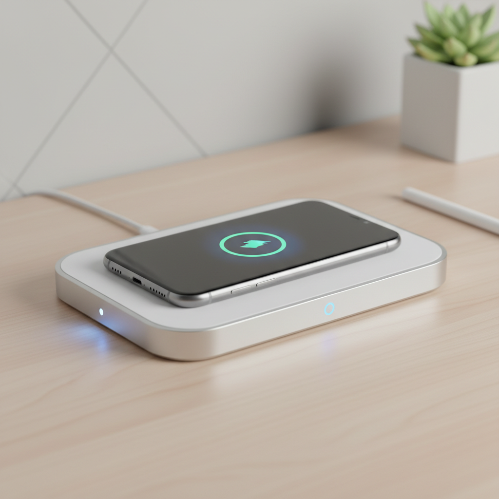 📱 Chargeur Sans Fil Rapide 15W - Charge Induction Qi Universel