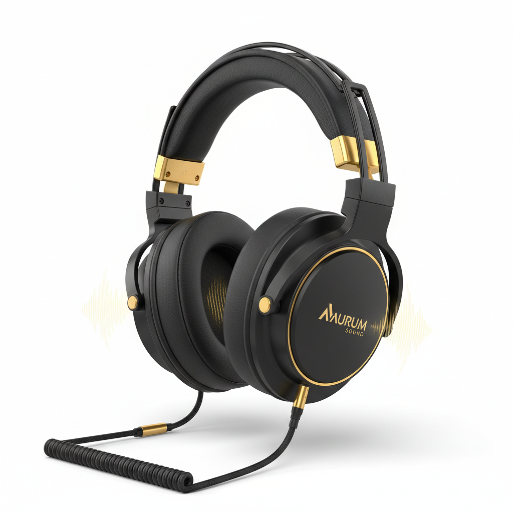 🎧 Casque Audio Studio Basses Puissantes - Réduction Bruit Active