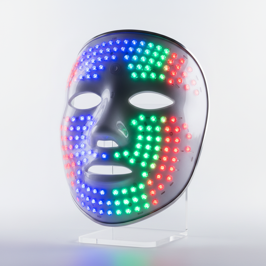 ✨ Masque LED Luminothérapie Visage - 7 Couleurs Anti-Âge Beauté