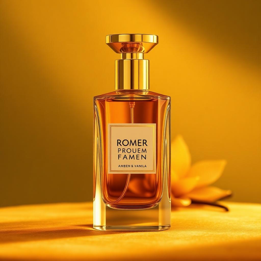 Brume d'Intérieur Ambre Doré - Spray parfumé luxueux