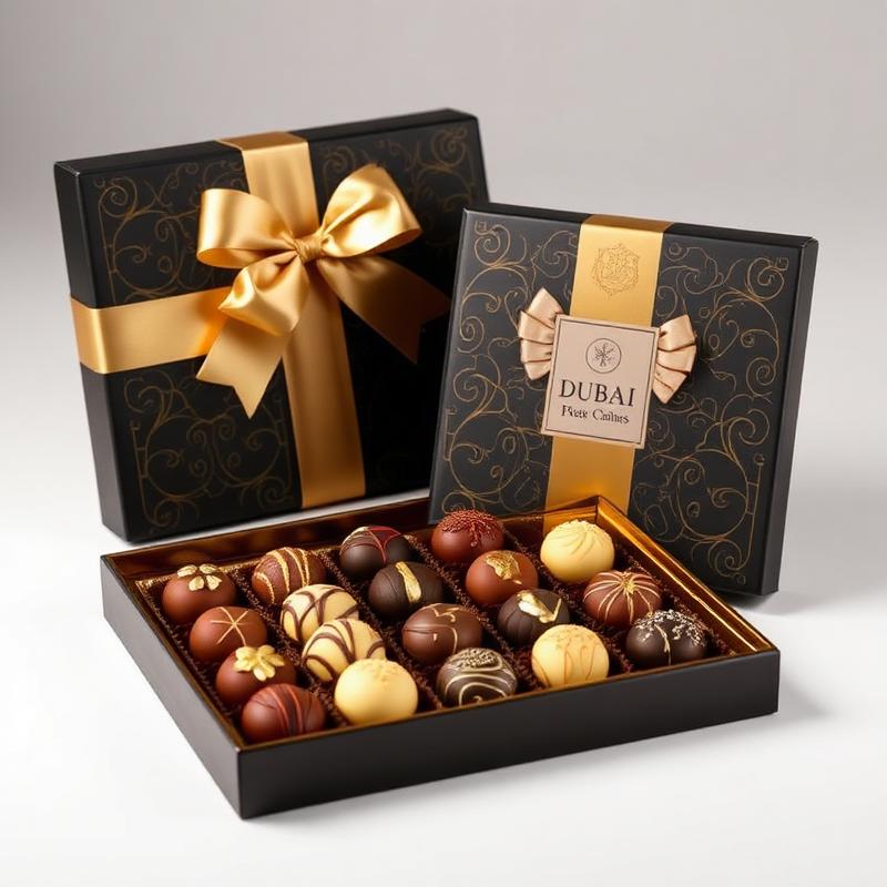 Coffret Chocolats Fins Collection Dubaï