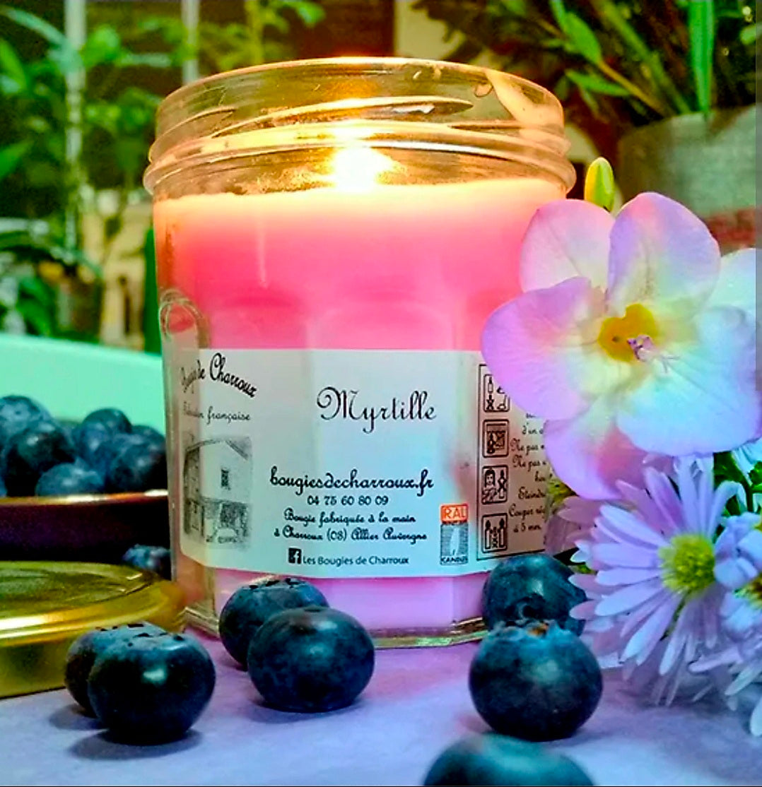 Bougies artisanales de charoux