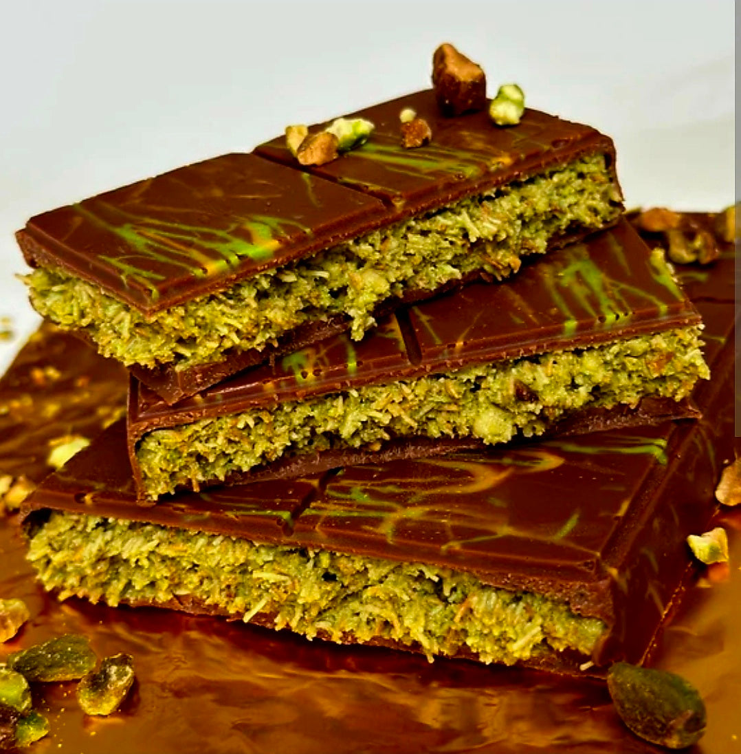 Chocolat Kunafa Pistache - Collection Dubaï