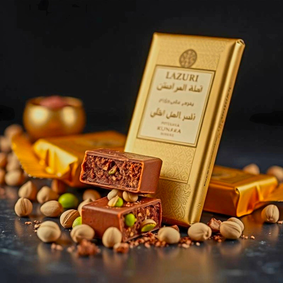 Chocolat Kunafa Pistache - Collection Dubaï