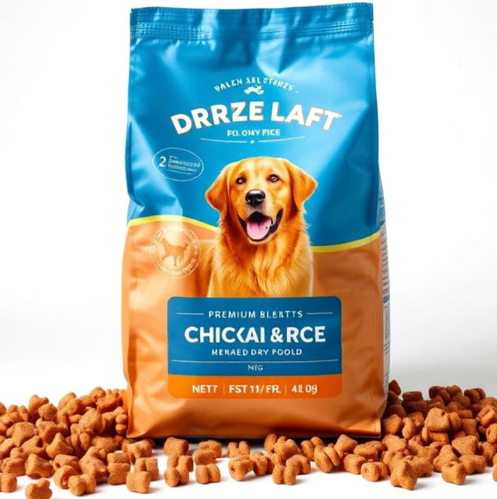 Croquettes Premium pour Chien - Poulet & Riz