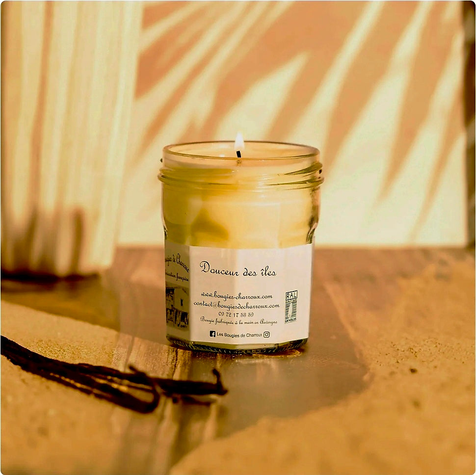 Bougies artisanales de charoux